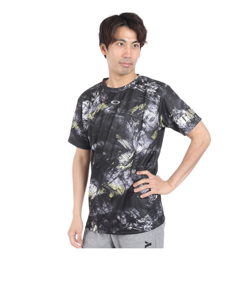 オークリー（OAKLEY）野球ウェア Striking Qd 半袖 グラフィック Tシャツ 5.0 FOA406374-00G 速乾