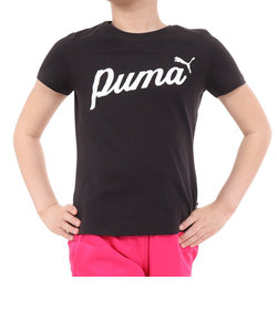 プーマ（PUMA）ジュニア ESS+ BLOSSOM Tシャツ 681385 01 BLK