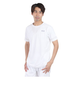 オークリー（OAKLEY）テニスウェア Slant Plain ショートスリーブ Tシャツ 9.0 FOA406378-100 速乾