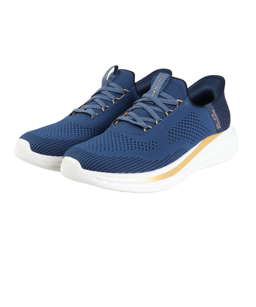 スケッチャーズ（SKECHERS）カジュアルシューズ スリップインズ スレイドクイント ブルー 210810-BLU スニーカー スポーツシューズ ハンズフリ…