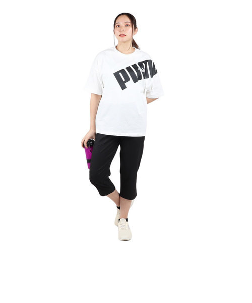 プーマ（PUMA）PCPC ウーブン 3/4 パンツ 680715 01 BLK Super Sports XEBIO  &mall店（スーパースポーツゼビオ）の通販 &mall