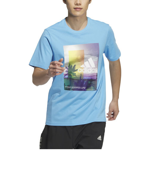 アディダス（adidas）PALM TREE 半袖Tシャツ KUE39-IT0904