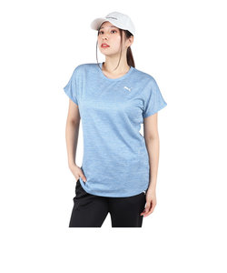 プーマ（PUMA）アクティブ メッシュ ヘザー 半袖Tシャツ 680746 20 IDG