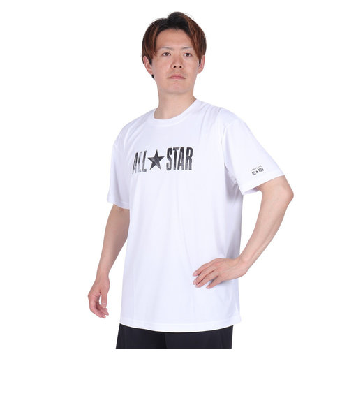 コンバース（CONVERSE）バスケットボールウェア プリントTシャツ CB241360-1119 速乾