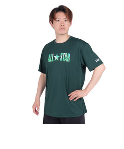 コンバース（CONVERSE）バスケットボールウェア プリントTシャツ CB241360-4700 速乾