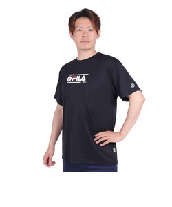 フィラ（FILA）テニスウェア プリント半袖Tシャツ FM6721-08 速乾