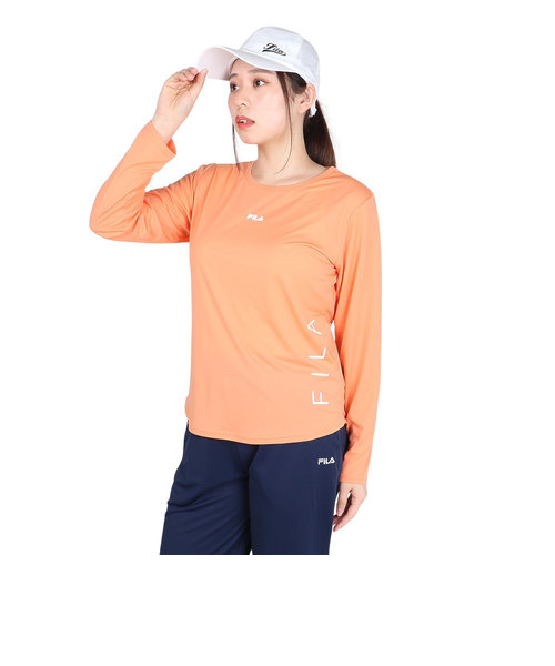 フィラ（FILA）テニスウェア レディース 軽量 長袖Tシャツ FL6857-22 冷感 速乾