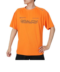 ドライプラスクール シャインブロック メッシュ 半袖Tシャツ CT4S0025-TR863-GRES ORG
