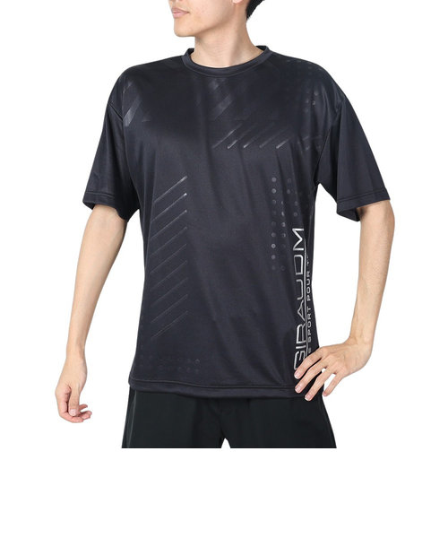 ドライプラス メッシュ 半袖Tシャツ CT4S0030-TR863-GRES BLK