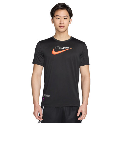 ナイキ（NIKE）Tシャツ バスケットボールウェア ドライフィット 半袖 ブラック FV8413-010 速乾