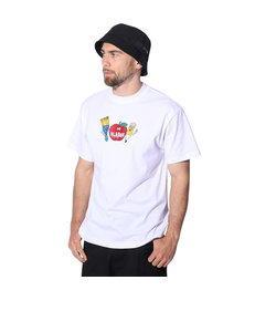 エクストララージ（XLARGE）ペイント ロゴ ショートスリーブ Tシャツ 101241011020-WHITE