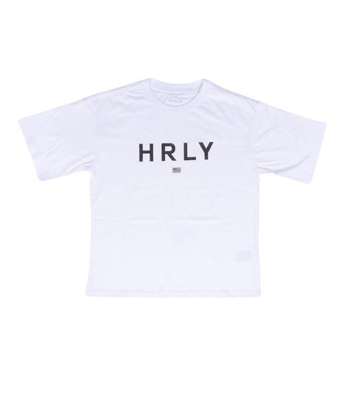 ハーレー（HURLEY）ボーイズ オーバーサイズド ハーレー 半袖Tシャツ BSS2431004-WHT
