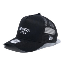 ニューエラ（NEW ERA）ユース 9FORTY A-Frame トラッカー NEW ERA 1920 キャップ ブラック×ホワイト 14111913