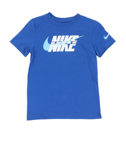 ナイキ（NIKE）ジュニア SPLIT NIKE BLOCK 半袖Tシャツ 86L879-U89