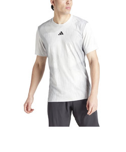 アディダス（adidas）テニスウェア エアチル プロ フリーリフト半袖Tシャツ IKL83-IP1932 速乾