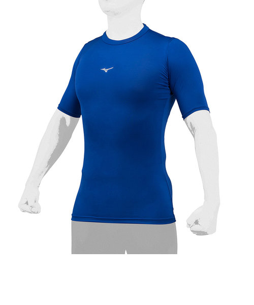 ミズノ（MIZUNO）野球 アンダーシャツ バイオギアローネック半袖Tシャツ 12JABC3116 速乾 UVカット