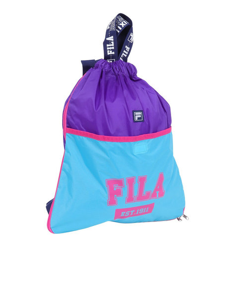 フィラ（FILA）水泳バッグ マチ付きナップサック 124525PPL