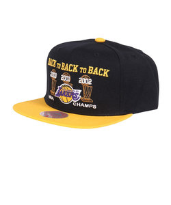 NBA 00-03 LAKERS CHAMPS キャップ HHSS4196-LALYYPPPBKGD