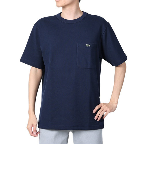 ラコステ（LACOSTE）鹿の子地 ポケット半袖Tシャツ TH4921-99166 