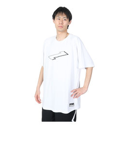 エゴザル（EGOZARU）バスケットボールウェア BIGシルエット スイッチクランク Tシャツ EZST-S2436-025 速乾