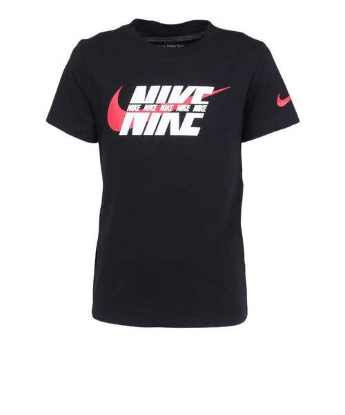 ナイキ（NIKE）ジュニア SPLIT NIKE BLOCK ショートスリーブTシャツ 86L879-023