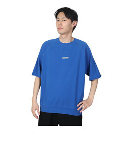 裾リブミニ裏毛 半袖Tシャツ BU2345807 74 BLUE