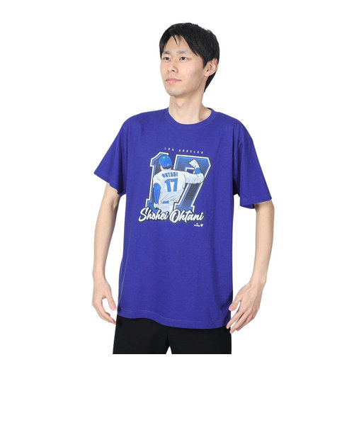 野球ウェア 大谷翔平 BACK SHOT LAD Tシャツ ジャパンブルー