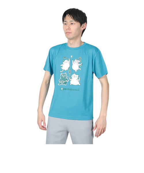 ゴーセン（GOSEN）POCHANECO ぽちゃ猫 Tシャツ Mサイズ J24X0118M 