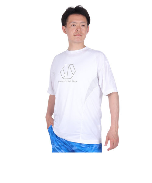 VIATEX DRY メッシュ Tシャツ CT4S0021-TR863-GRES WHT