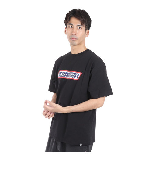 ディーシーシューズ（DC SHOES）24 PARALLELOGRAM 半袖Tシャツ 24SUDST242033YBLK