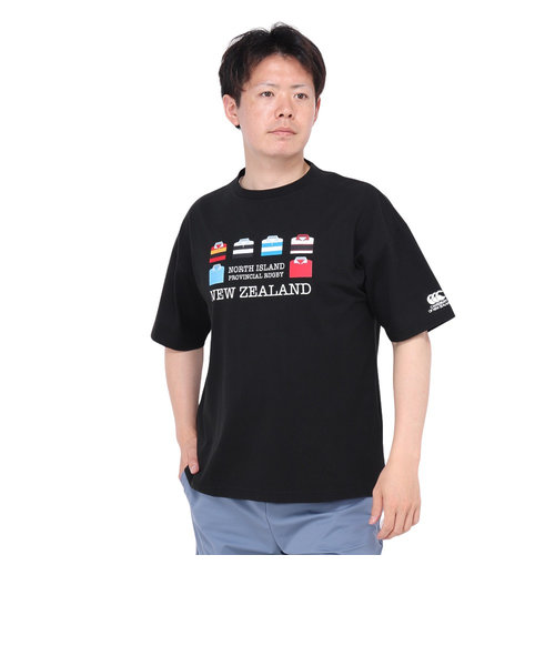 カンタベリー（canterbury）半袖Tシャツ NEW ZEALAND Province RA34147 19