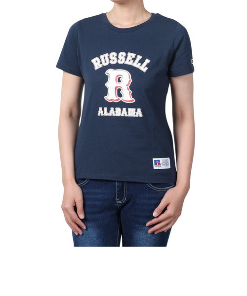 ラッセル（RUSSELL）20S/-カレッジ REG 半袖Tシャツ RBL24S1011 NVY