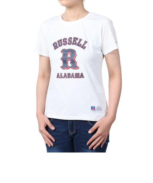 ラッセル（RUSSELL）20S/-カレッジREG 半袖Tシャツ RBL24S1011 WHT