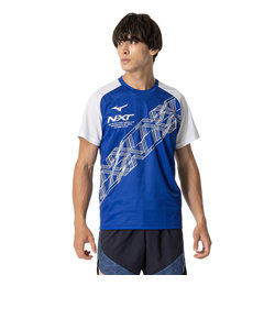 ミズノ（MIZUNO）陸上ウェア シャツ N-XTプラクティス 半袖Tシャツ U2MAB01525 速乾