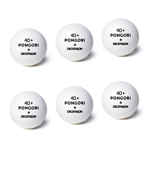 ポンゴリ（PONGORI）卓球ボール100 40 X6 8773542