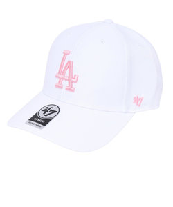 フォーティーセブン（47）ロサンゼルス・ドジャース 47 MVP White×Rose Logo キャップ B-MVP12WBV-WHD