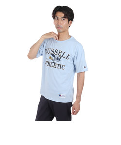 ラッセル（RUSSELL）30s/-BBバート 半袖Tシャツ RBM24S0016 BLU