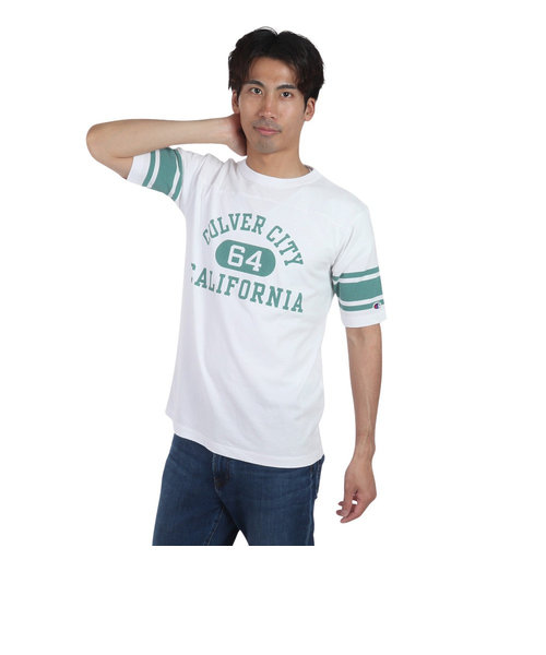 チャンピオン-ヘリテイジ（CHAMPION-HERITAGE）ベーシック COLLEGE GR フットボール 半袖Tシャツ C3-Z354 010