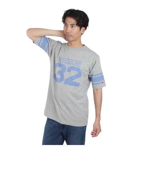チャンピオン-ヘリテイジ（CHAMPION-HERITAGE）ベーシック COLLEGE GR フットボール 半袖Tシャツ C3-Z354 070