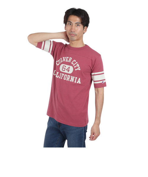 チャンピオン-ヘリテイジ（CHAMPION-HERITAGE）ベーシック COLLEGE GR フットボール 半袖Tシャツ C3-Z354 109