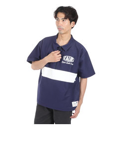 半袖 ジップシャツ SL24SSM-APP004-NVY
