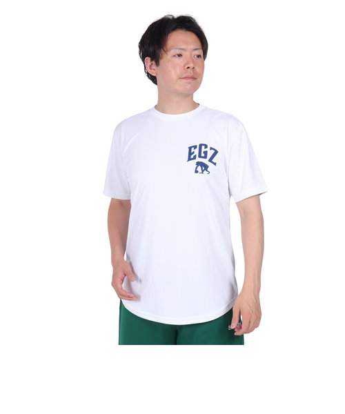 エゴザル（EGOZARU）バスケットボールウェア ワールドマップ バックプリント Tシャツ EZST-S2433-025 速乾