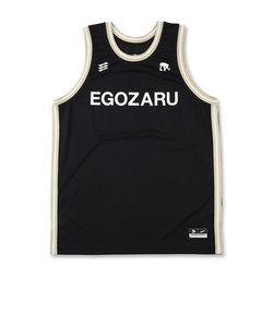 エゴザル（EGOZARU）バスケットボールウェア オールドスクール メッシュタンクトップ EZTT-S2402-012 速乾