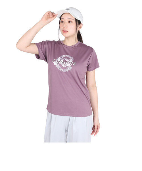 ドライプラス プリント メッシュ 半袖Tシャツ CT4S0096-TR864-GRCD PUL