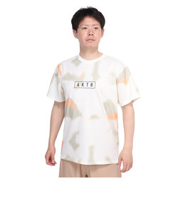 アクター（AKTR）バスケットボールウェア SCRIBBLE AKTRロゴ スポーツ Tシャツ 124-016005 WH 速乾