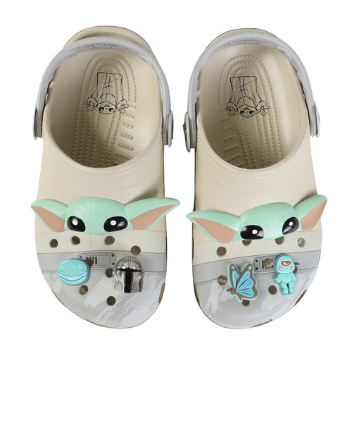 クロックス（crocs）ジュニアスポーツサンダル スターウォーズグロー ...