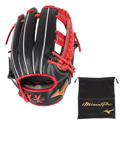 ミズノ（MIZUNO）軟式用グラブ 内野手 ミズノプロ 紅林モデル BSS 野球グローブ 24AW 1AJGR91703 0962 お一人様一点まで