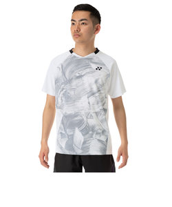 ヨネックス（YONEX）テニスウェア ユニゲームシャツ フィットスタイル 10605-011 速乾 UVカット