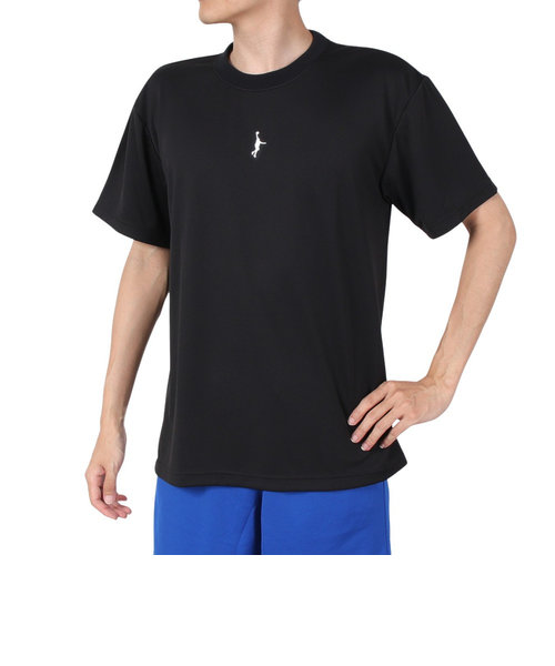 インザペイント（IN THE PAINT）バスケットボールウェア 半袖Tシャツ ITP24306BLK 速乾