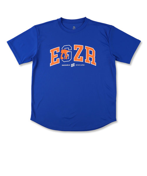 エゴザル（EGOZARU）バスケットボールウェア カレッジロゴ 半袖Tシャツ EZST-S2427-090